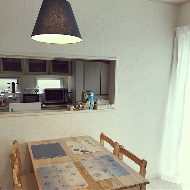 Motokoのニトリ-ランチョンマット(シェルフィッシュ H) の家具・インテリア写真