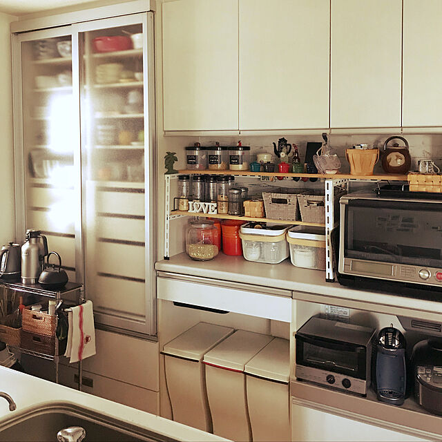 m.h.mammyのイケア-ＩＫＥＡ/イケア　ORDNING　キッチン用品ラック18 cm　ステンレススチールの家具・インテリア写真