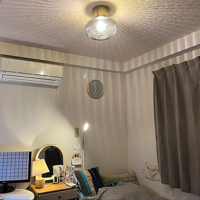 ayako1016springのイケア-SOLKLINT ソルクリント シーリングランプの家具・インテリア写真
