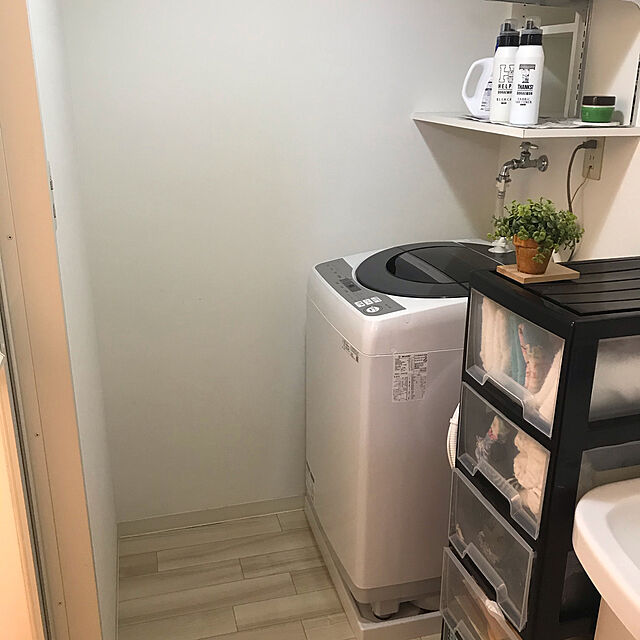 kanakoの-シャープ 全自動洗濯機 ES-GW11D-S シルバー系 ［11kg］の家具・インテリア写真