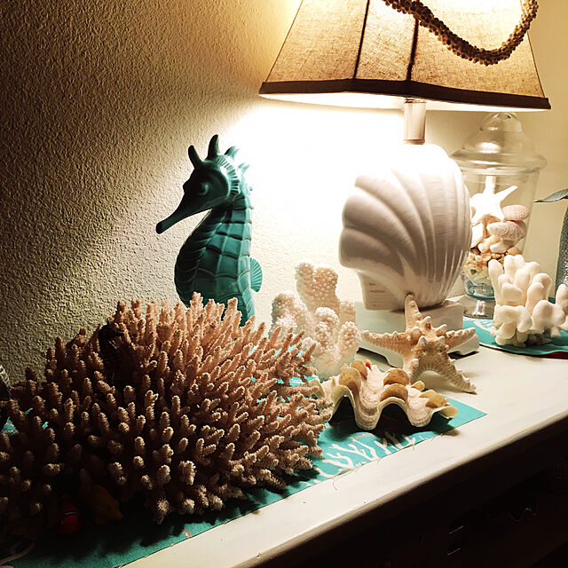 shinobuの-OCEAN DECO CORAL サンゴの置物 （W30cm） サンゴ礁 ディスプレイ インテリア シェル 【あす楽対応】の家具・インテリア写真