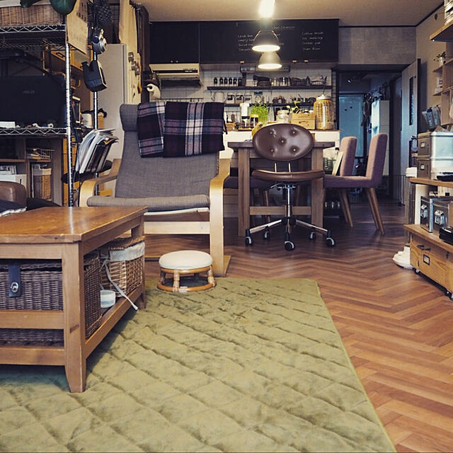 yukoの-ラグの下に敷くアンダーラグ<通常タイプ>の家具・インテリア写真