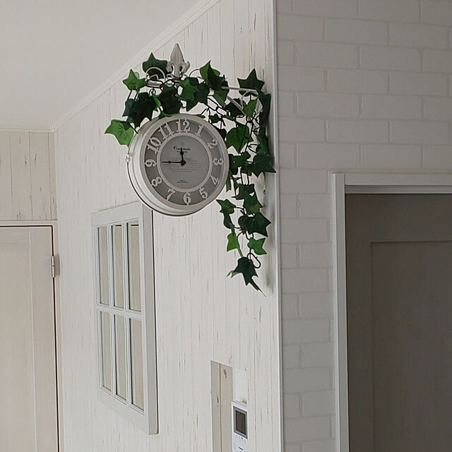 pamdaの-アンティーク調 木製窓枠 鏡 壁掛けミラー シャビー ホワイト 6枠の家具・インテリア写真