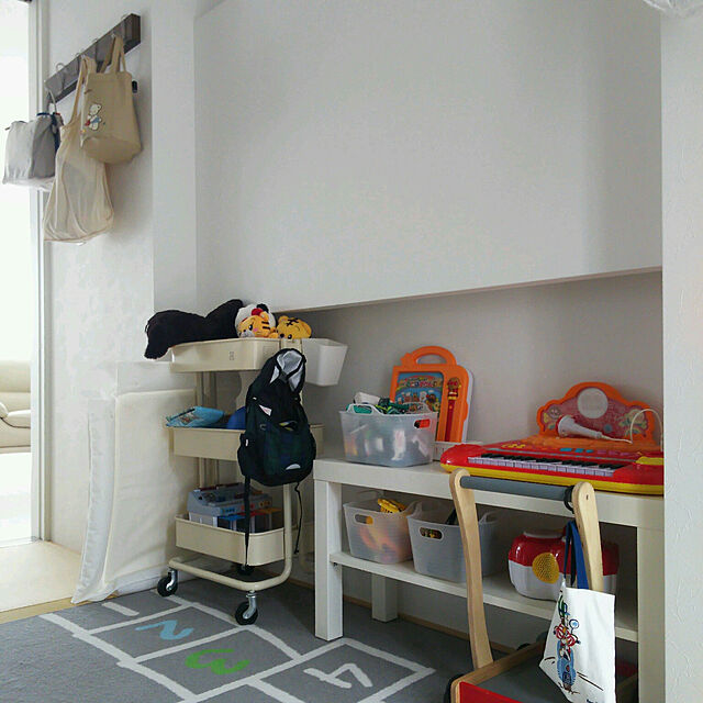 rumi_home169のイケア-【IKEA -イケア-】SKOTSAM -ショートサム- ベビーケアマット ホワイト53x80x2 cm (302.517.99)の家具・インテリア写真