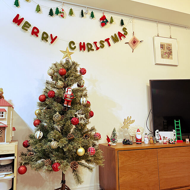 Blueの-クリスマスツリー  オーナメントボール 6cm 16個セット ゴールド 金 ピンク オーナメントセット2022の家具・インテリア写真