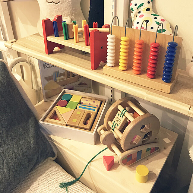 yuki0511の-正規品 ボーネルンド [カラフルプルトーイ] バヨ Bajo 型はめ 木のおもちゃ 型はめパズル プルトイ 知育玩具 1歳 誕生日プレゼント ハーフバースデー 出産祝い 男の子 女の子 名入れ無料の家具・インテリア写真