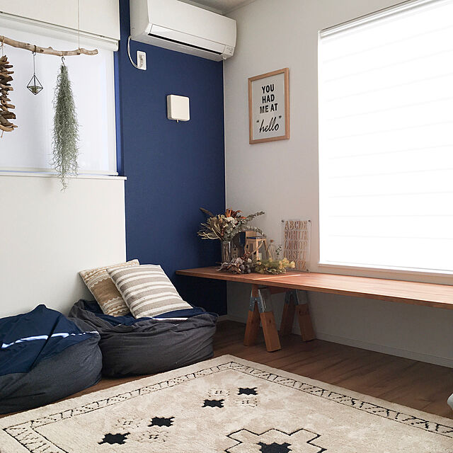 hiro.rororoのニトリ-ビーズソファカバー 小(ジェノア2) の家具・インテリア写真
