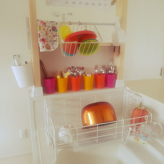 Marikoのイケア-2012NEW【IKEAイケア】コップ6個カラフル食器セット★KALASシリーズの家具・インテリア写真