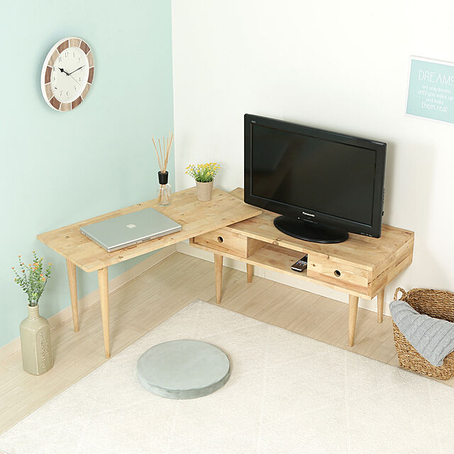 SMB_selectionの不二貿易-Ｎａｔｕｒａｌ Ｓｉｇｎａｔｕｒｅ ＴＶボード Ｌｉｌｌｅ（リル）の家具・インテリア写真