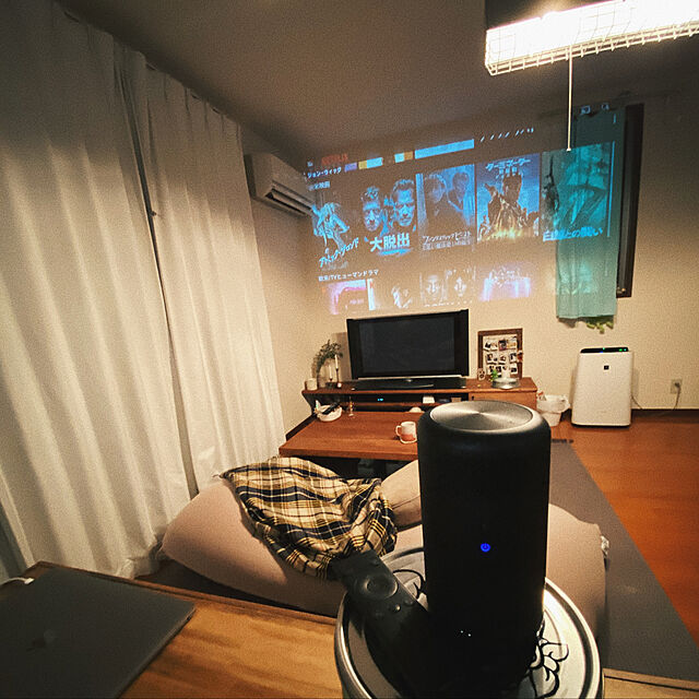 diytokoの-Anker Nebula Capsule II（世界初 Android TV搭載 モバイルプロジェクター）【200 ANSIルーメン / オートフォーカス機能 / 8W スピーカー】の家具・インテリア写真