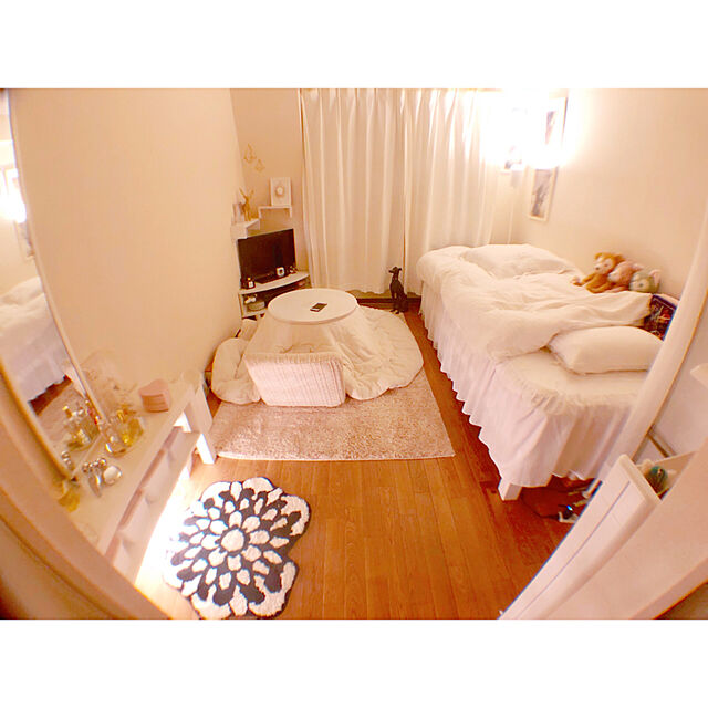 belleのニトリ-フロアランプ(スプラウト10192C-WH) の家具・インテリア写真