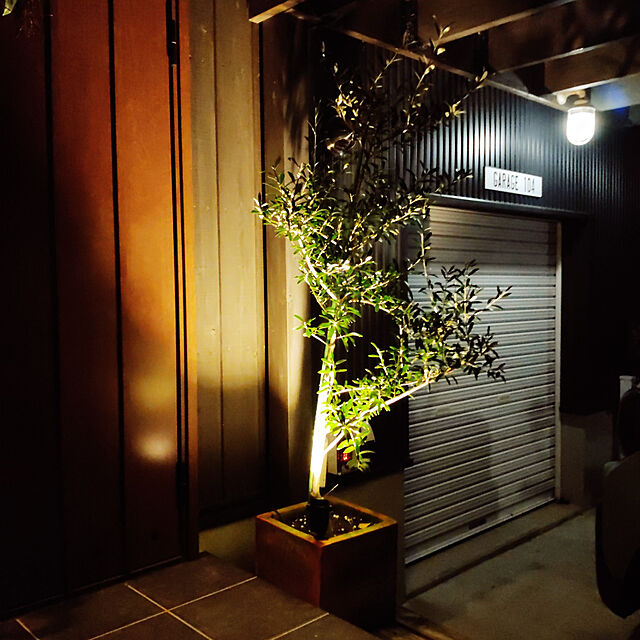 ToshiakiのCLY-CLY LED ガーデンライト 電球色3000K パスライト 2個セット AC100V 9W スポットライト 常時点灯 高輝度 1050LM 地中埋込型 看板 ライトアップ 芝生ライト IP66防水 1.5M 壁掛け 角度回転可 車道 歩道 玄関先 照明の家具・インテリア写真