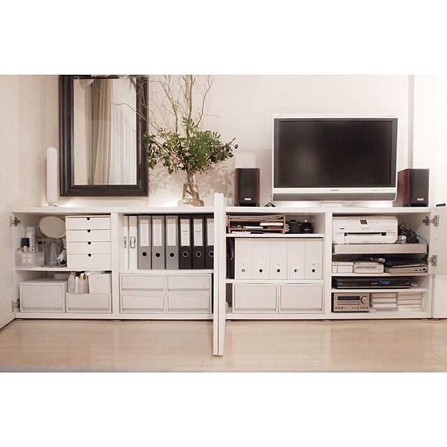 nnnnnnnのGクラッセ-ラドンナ モノクローム クリアーファイル差し替え式 A4S ホワイト PAM-139WHの家具・インテリア写真