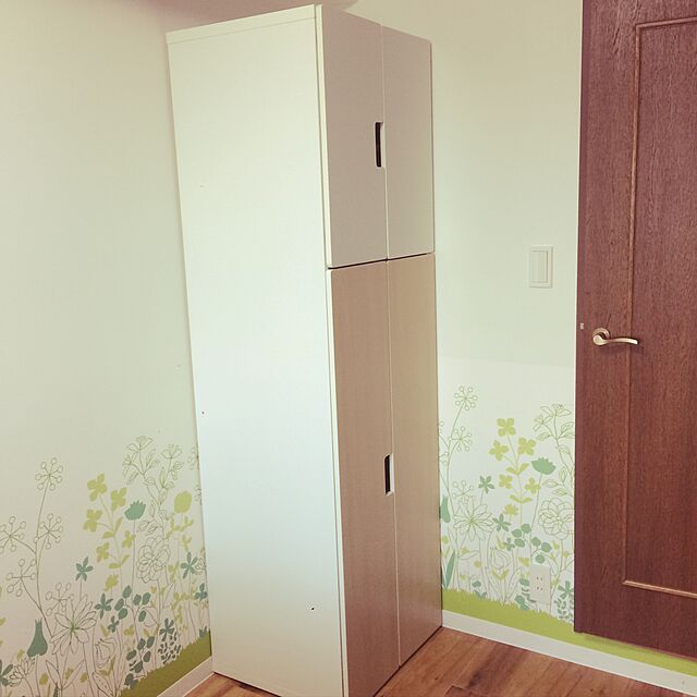 usapippiのイケア-【IKEA/イケア/通販】 STUVA GRUNDLIG ストゥヴァ グルンドリグ 棚板, ホワイト(c)(60165205)の家具・インテリア写真