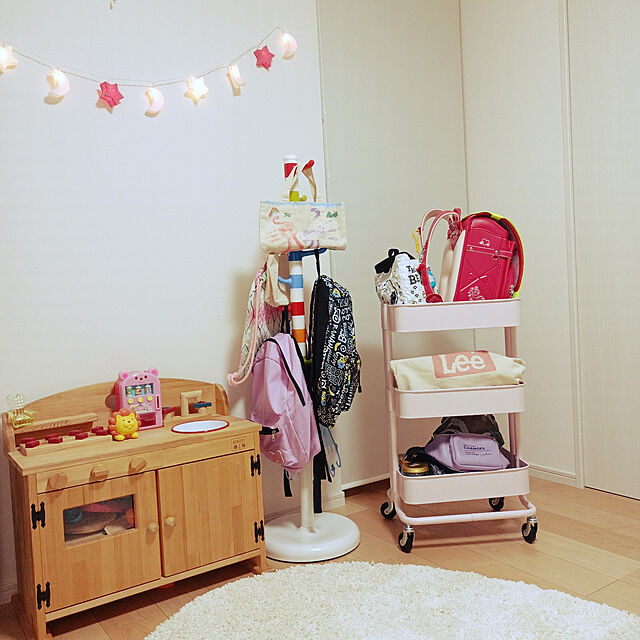happy_kakakaのイケア-IKEA イケア 洋服スタンド ホワイト 白 マルチカラー 128cm n20484501 KROKIG クローキグの家具・インテリア写真