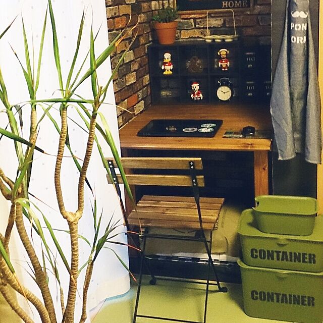 PONのサンカ-収納ボックスKatasu(カタス) フタ ML用 グリーン カラーボックスの家具・インテリア写真