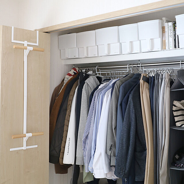miyaの-衣類収納アップハンガー 2本組の家具・インテリア写真