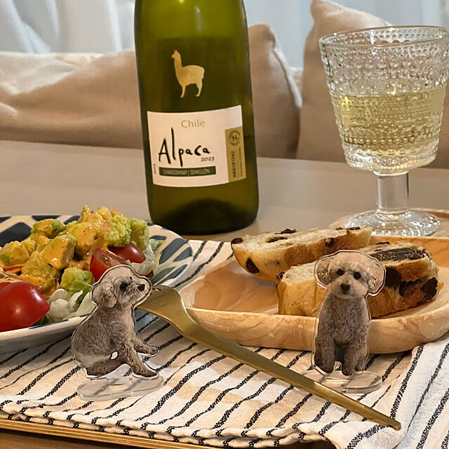 yukarimamaのSANTA HELENA Alpaca(サンタ・ヘレナ・アルパカ)-アルパカ・シャルドネ・セミヨン サンタ・ヘレナ（白ワイン）の家具・インテリア写真