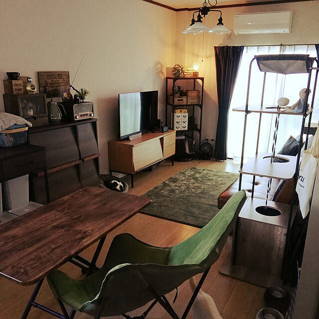 Rettiのニトリ-ウレタン入り 吸湿発熱＋蓄熱ラグ(Nウォームq-oフロントGY130X185) の家具・インテリア写真