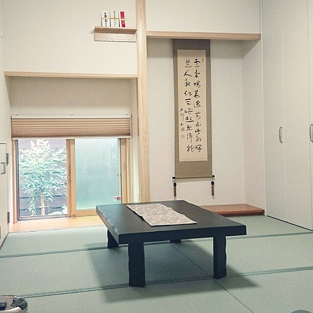 emem_mponのニトリ-折り脚座卓(Nマリア DBR) の家具・インテリア写真