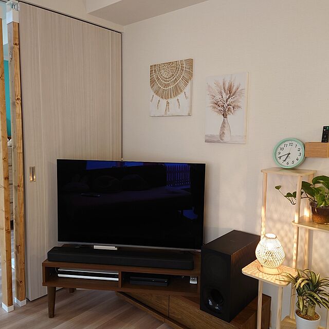 yukiのGIBLEA-GIBLEA フラワースタンド 室内 盆栽棚 プランタースタンド 花台 観葉植物 棚 木製 階段状 アンティークな雰囲気で お洒落 (5段)の家具・インテリア写真