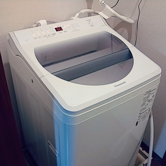 chikoのパナソニック-（標準設置料込）NA-FA80H7-W パナソニック 8.0kg 全自動洗濯機　ホワイト Panasonic [NAFA80H7W]の家具・インテリア写真