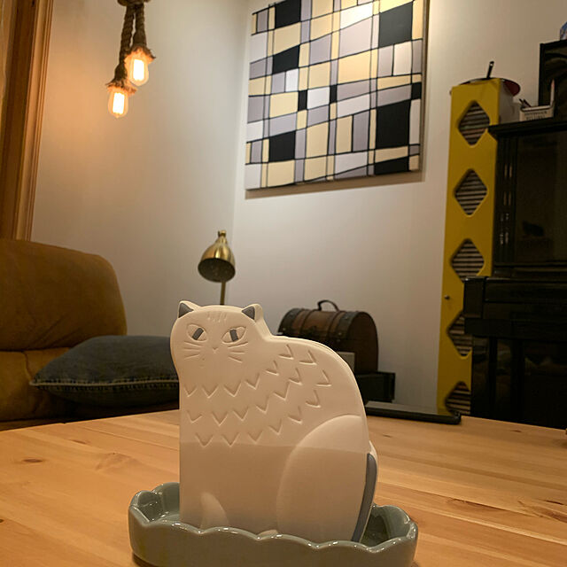 miyaのニトリ-陶器加湿器 ネコ(IV IQ) の家具・インテリア写真