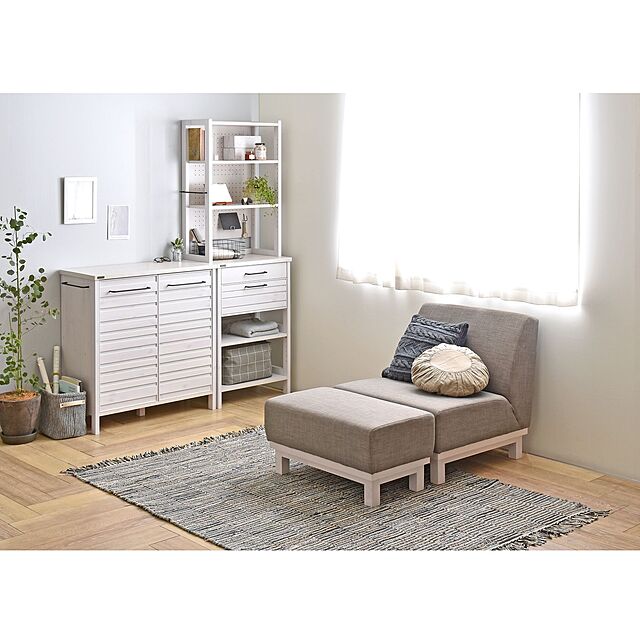 SMB_selectionの佐藤産業-LAFIKA（ラフィカ）キッチンキャビネット（ロータイプ・85.4cm幅）の家具・インテリア写真