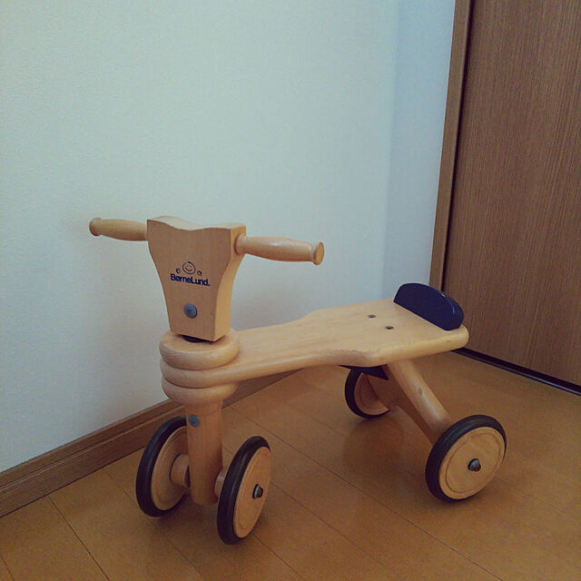 sachiko.nの-ボーネルンド はじめての木製バイク 乗用玩具 乗用玩具 足けり ボーネルンド 三輪車 [送料無料]の家具・インテリア写真