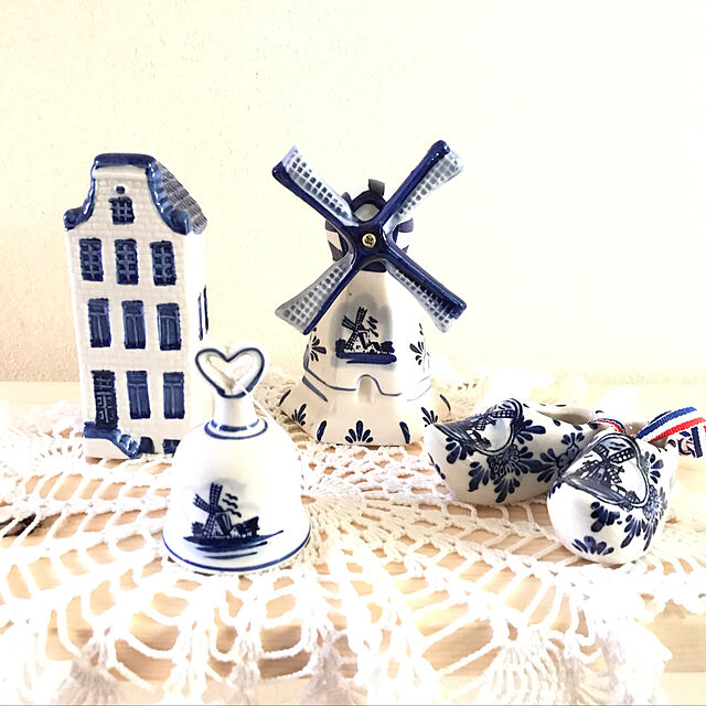 miporinの-オランダデルフト陶器小物　タテモノグンの家具・インテリア写真