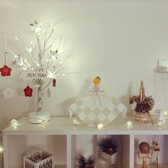 naのニトリ-LEDツリー(60cm シラカバウッド n2BF) クリスマスツリー の家具・インテリア写真