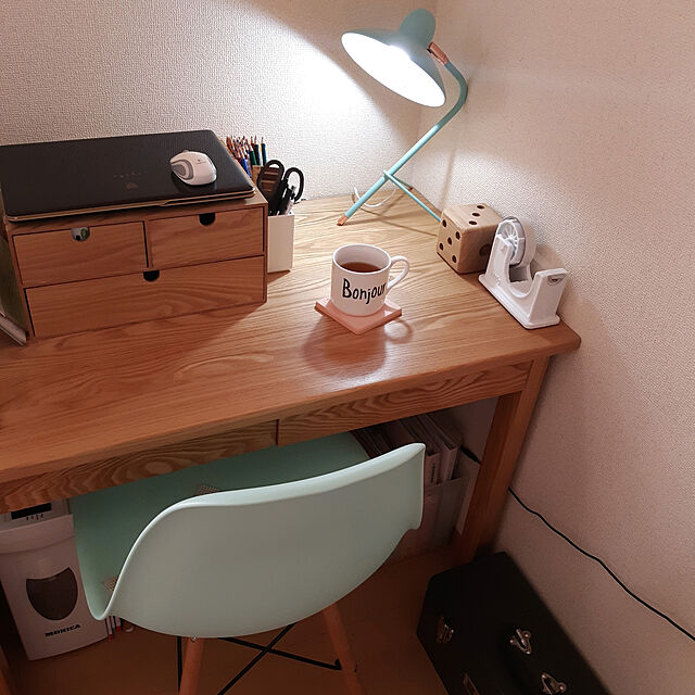 nanoのDI CLASSE-【送料無料】Arles (アルル)　デスクランプ　ブラック(LED対応 desk lamp デスク DESK テーブル 卓上 間接照明 卓上照明 テーブルランプ 手元 明かり 卓上ライト モダン デザイン照明 ラグジュアリーの家具・インテリア写真