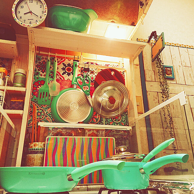 rokudenashiの日本洋食器-（IH・ガス火両用）ケヴンハウン セラミックフライパン 28cm ガラスフタ付 ツイストハンドル KDS.6560 KEVNHAUN D STYLEの家具・インテリア写真