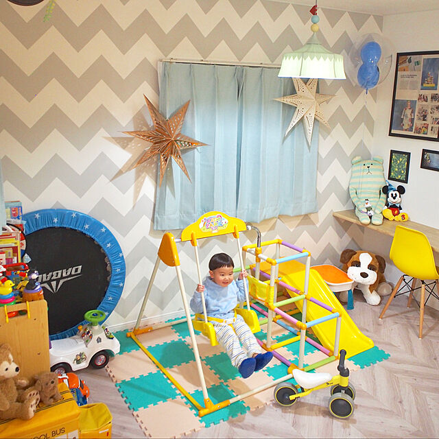 sea.otoの-おりたたみキッズパークEX おもちゃ こども 子供 知育 勉強 遊具 室内 2歳の家具・インテリア写真