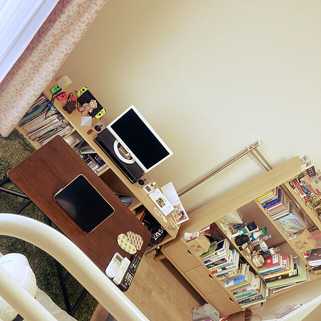 toomomightyのニトリ-ミドルシェルフ(ルフィ2 80NA) の家具・インテリア写真