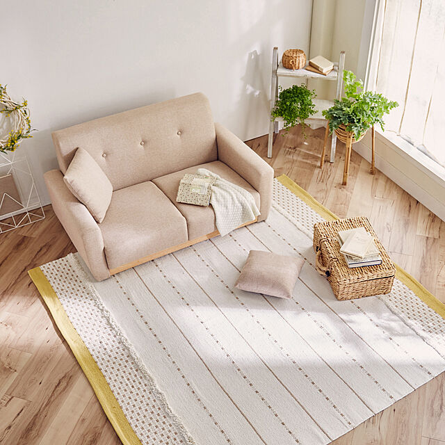Simple-Styleの-2人掛け北欧デザインソファ NDS-2Sの家具・インテリア写真