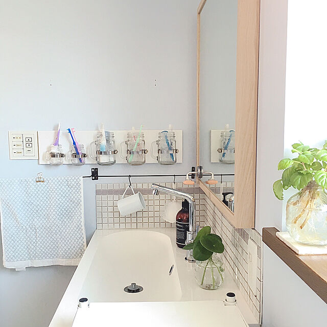 Yayoiのニトリ-スリムバスタオル(デイズダイヤ2 TBL) の家具・インテリア写真