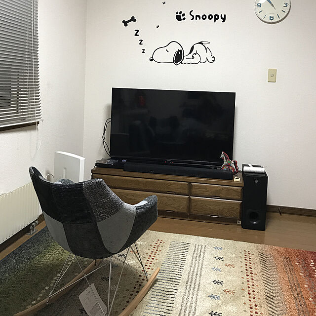 shinobuのニトリ-ウィルトン織りラグ(ミラベル 160X235) の家具・インテリア写真
