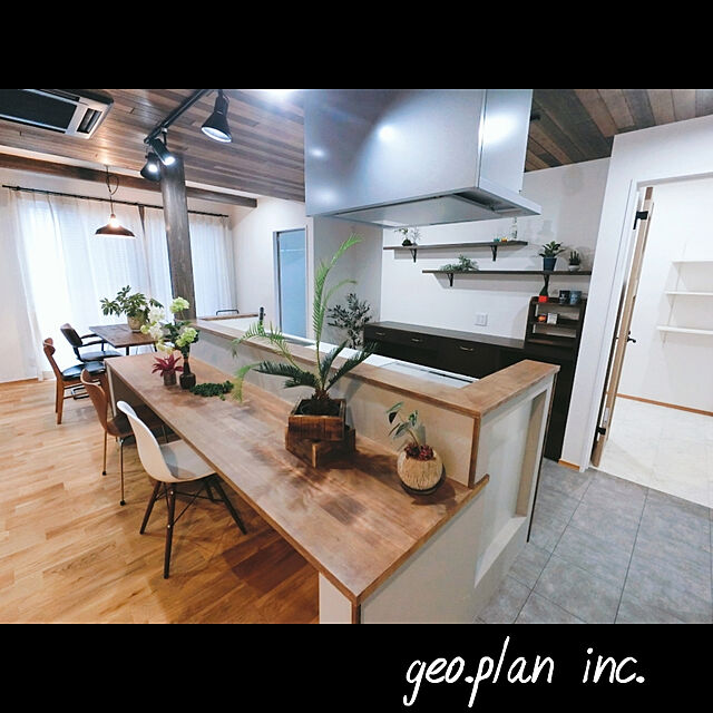 geoplanincの-フェイクグリーン ハラン 100cm 鉢植 陶器鉢 SC/CT触媒の家具・インテリア写真