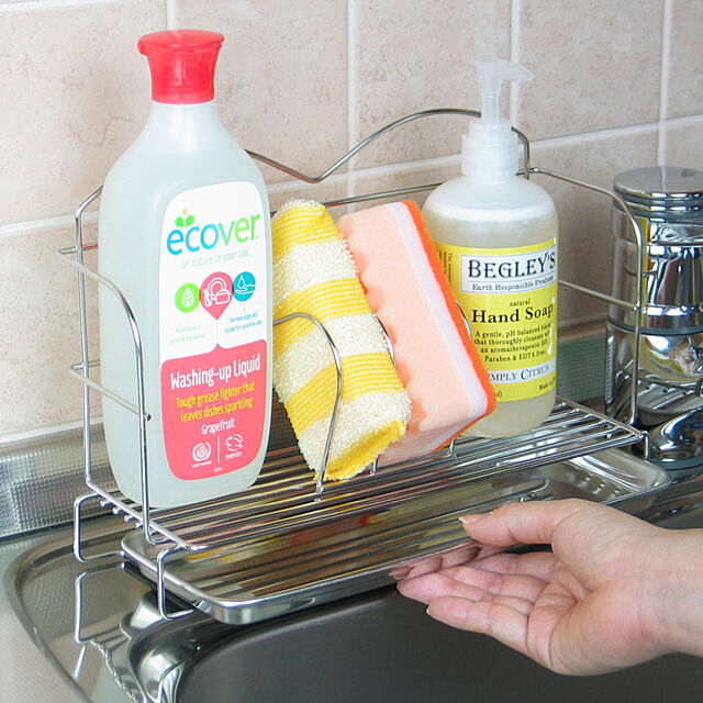SunExcel のサン・エクセル-［えつこのシンククリーン専科 ］ 収納 キッチン 洗剤　スポンジ タワシ ステンレス 日本製の家具・インテリア写真