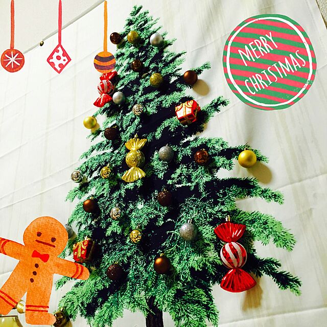 nacoの-トーカイ　クリスマス　ツリータペストリー　ウッド柄パネル　オックス 90cm単位の家具・インテリア写真