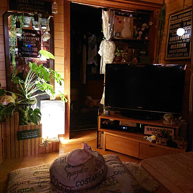 yacciの-伸縮テレビ台 TVボード 国産 日本製 完成品 シンプル モダン テレビ台 120 ボードの家具・インテリア写真