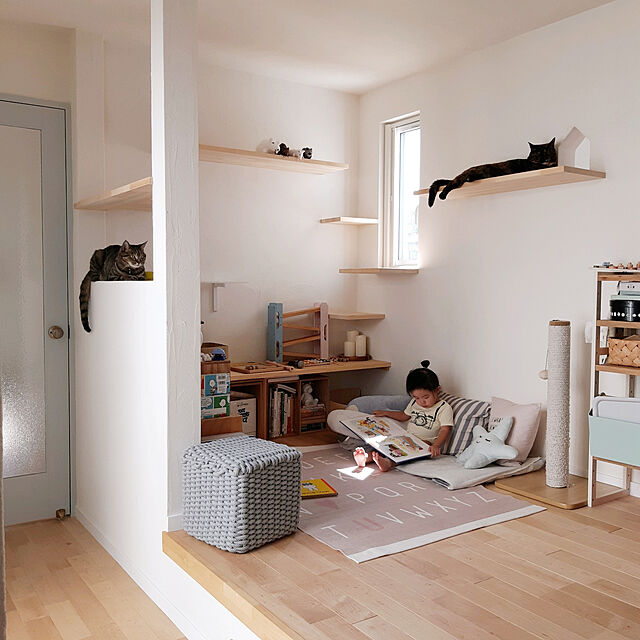 nanoのニトリ-お昼寝ピローマット(Nクール q-o ポーラベア) の家具・インテリア写真