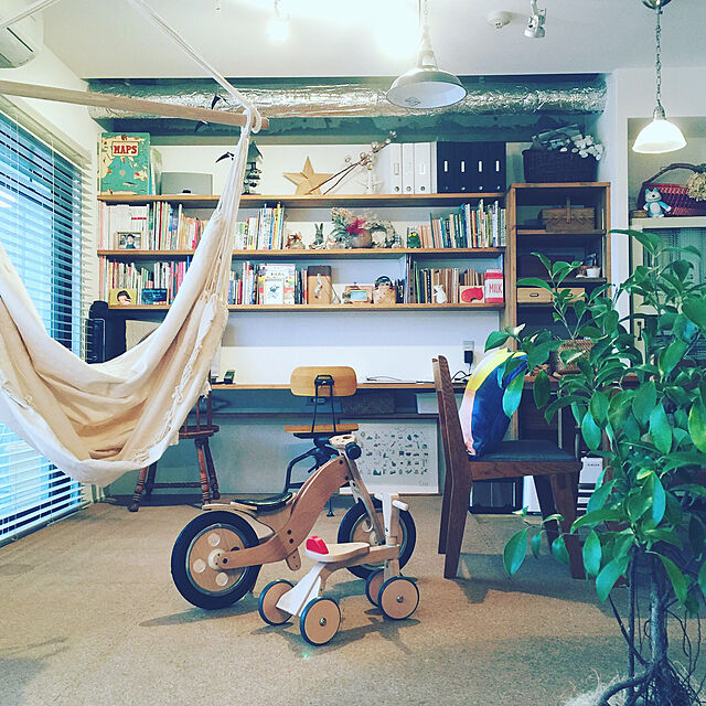 2_gの-【ファーストウッディバイク】幼児乗り物 木製 三輪車 乗用玩具 トレーニングバイク 【FIRST WOODY BIKE】の家具・インテリア写真