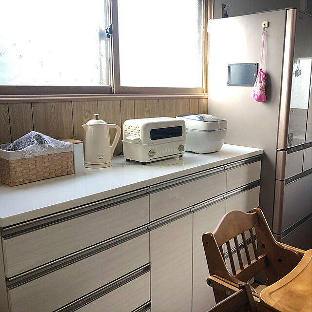 yu_riのニトリ-キッチンカウンター(リガーレ180CT WH) の家具・インテリア写真