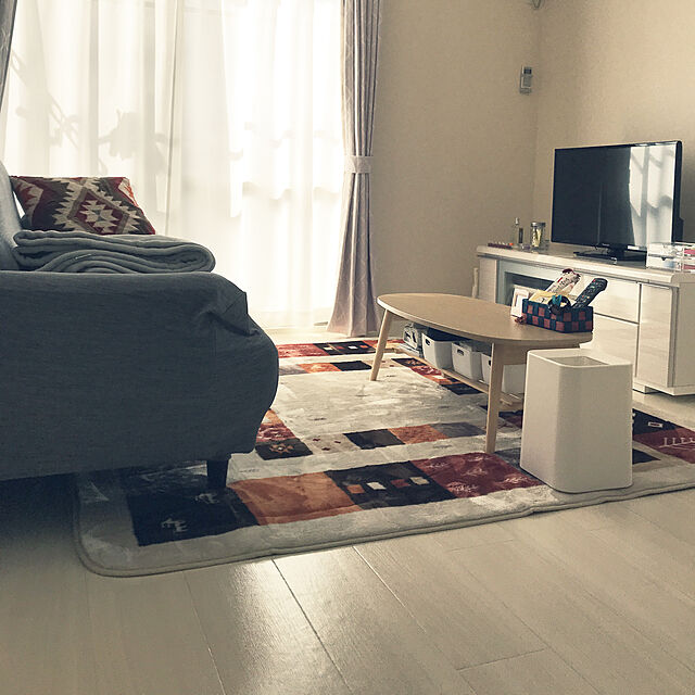 kinakoのニトリ-ローボード(ポスティア 125 WH) の家具・インテリア写真