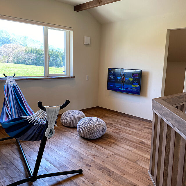 Aki_uのビブレ-Vivere 全米が愛したハンモック ダブルサイズ デニムの家具・インテリア写真
