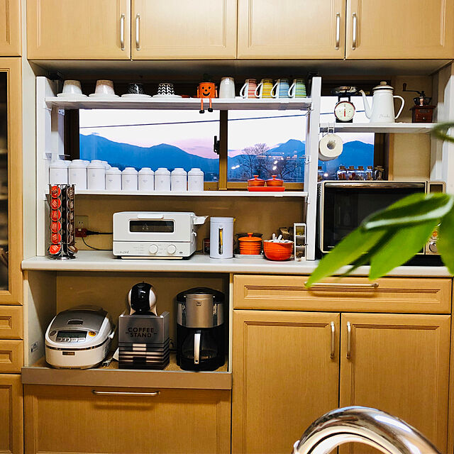juncocoのトレードワン-スチームトースター シェフ ホワイト ST-70091 キッチン家電 トースター オーブントースター スチーム 水蒸気 おしゃれ シンプルの家具・インテリア写真