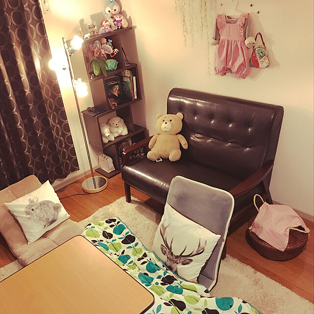 _shirokumasanのIKEA (イケア)-【IKEA/イケア】NYMÖ ランプシェード, ホワイト, コッパーカラーの家具・インテリア写真