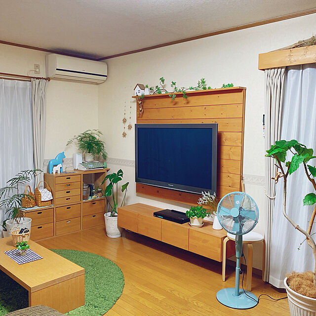 yukaのドウシシャ-ドウシシャ 扇風機 レトロリビングファン 30cm ピエリア アイボリー SIR-350 IVの家具・インテリア写真